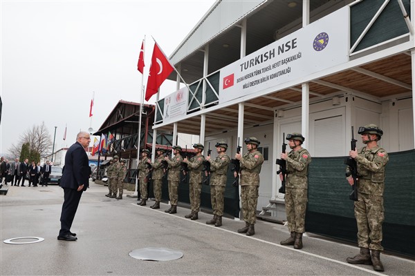 Milli Savunma Bakanı Güler, Bosna Hersek’te Türk Temsil Heyet Başkanlığını ziyaret etti