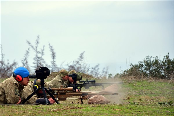 Çanakkale’de keskin nişancı ve uzman nişancı atışları yapıldı