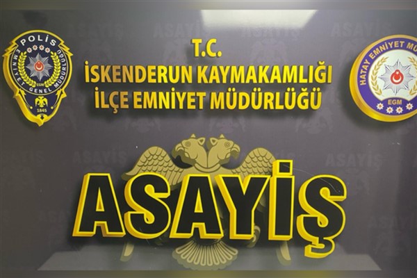 Hatay’da hırsızlık olaylarının şüphelisi tutuklandı