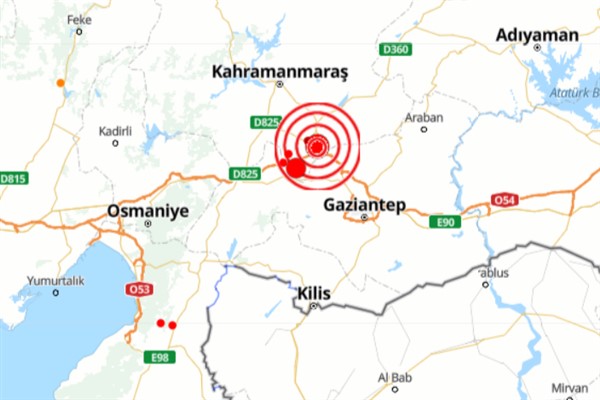 Kahramanmaraş’ta deprem