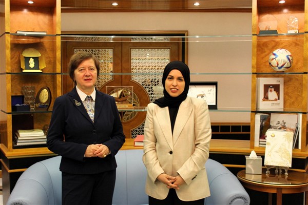 Katar’ın BM Daimi Temsilcisi Al Thani, BM’nin Lübnan Özel Koordinatörü ile görüştü