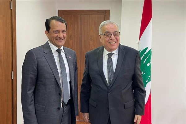 Lübnan Dışişleri Bakanı Bouhabib, Katar’ın Lübnan Büyükelçisi Al Sani ile görüştü