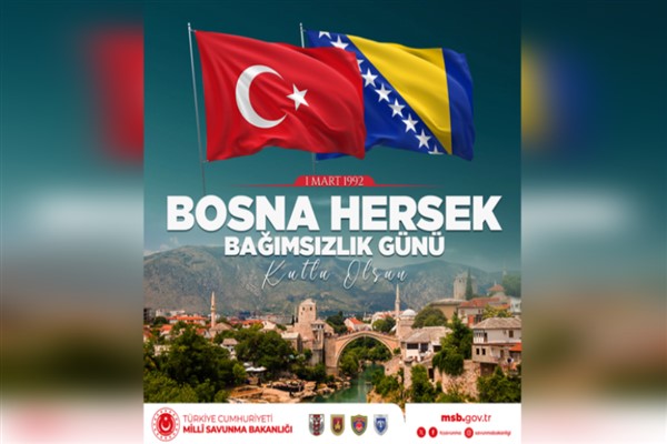 MSB, Bosna Hersek Bağımsızlık Günü’nü kutladı
