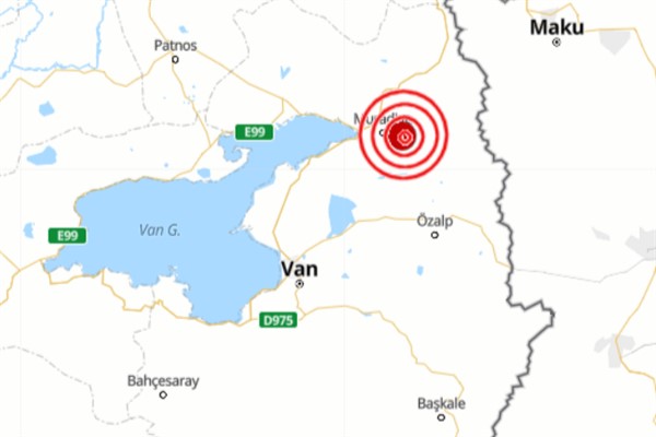 Van’da deprem