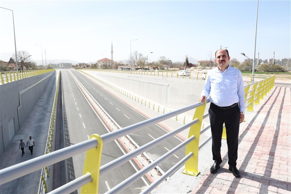 Başkan Altay: Konya’da trafiği rahatlatmak için çalışıyoruz