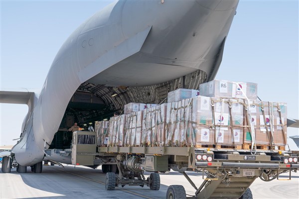Katar’dan Sudan’a 25 ton insani yardım