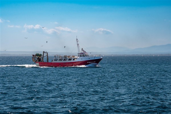 Bodrum Akyarlar açıklarında makine