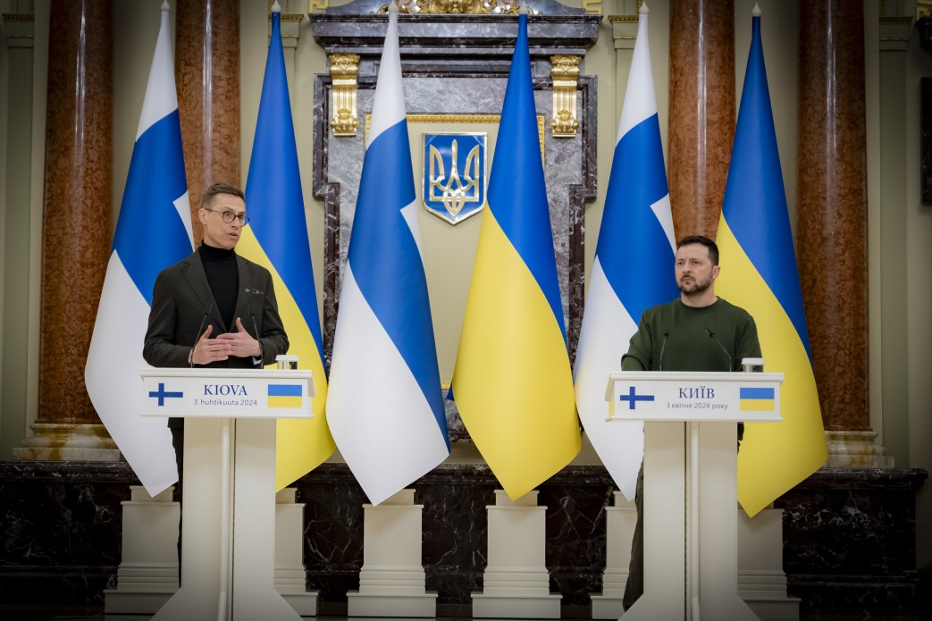 Ukrayna Devlet Başkanı Zelenski, Finlandiya Cumhurbaşkanı Stubb’ı ağırladı