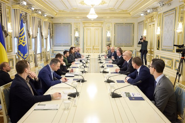 Zelenski, Danimarka Sanayi, Ticaret ve Mali İşler Bakanı Bodskov’u ağırladı