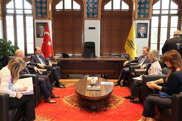 AB Türkiye Delegasyonu Başkanı Büyükelçi Landrut, Başkan Altay’ı ziyaret etti
