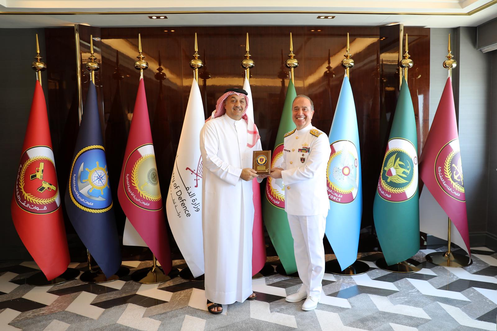 Deniz Kuvvetleri Komutanı Oramiral Tatlıoğlu, Katar’ı ziyaret etti