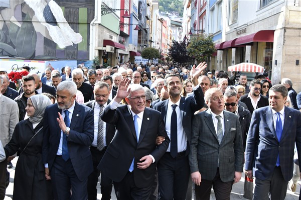 Dervişoğlu, Ordu’da Sırrıpaşa Caddesi’ni ziyaret etti