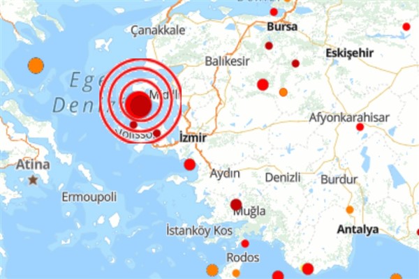 Ege Denizi’nde deprem