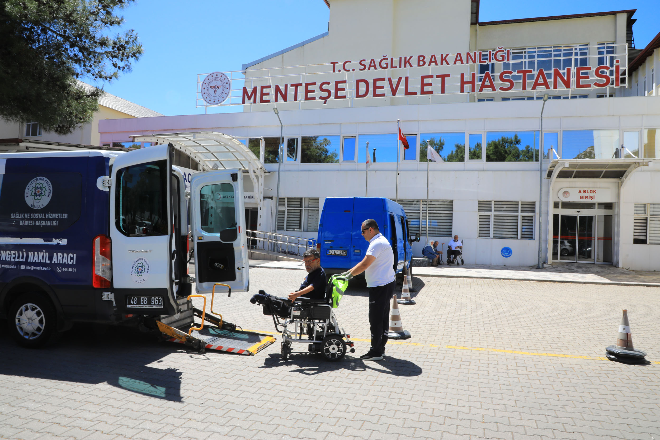 Muğla’da bin 915 engelli vatandaşın 26 bin 400 kez nakli gerçekleştirildi