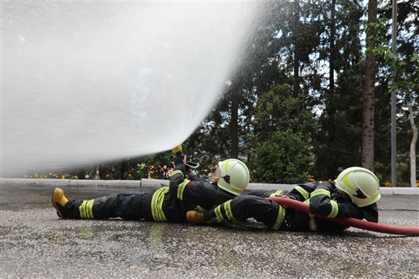 Sivil Savunma ve İtfaiyecilik Programı öğrencileri uygulamalı eğitim aldı