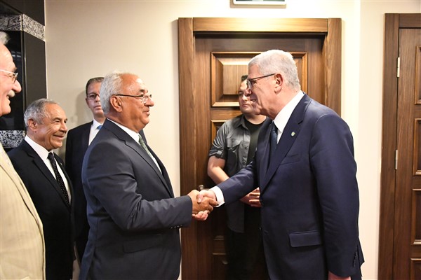 Dervişoğlu, DSP Genel Başkanı Aksakal ile görüştü