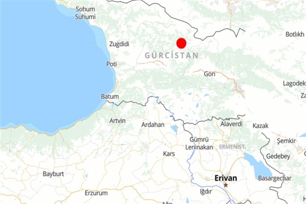 Gürcistan'da 4.1 büyüklüğünde deprem