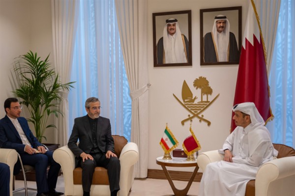 Katar Dışişleri Bakanı Al Sani, İran Dışişleri Bakanı Vekili Bagheri ile görüştü