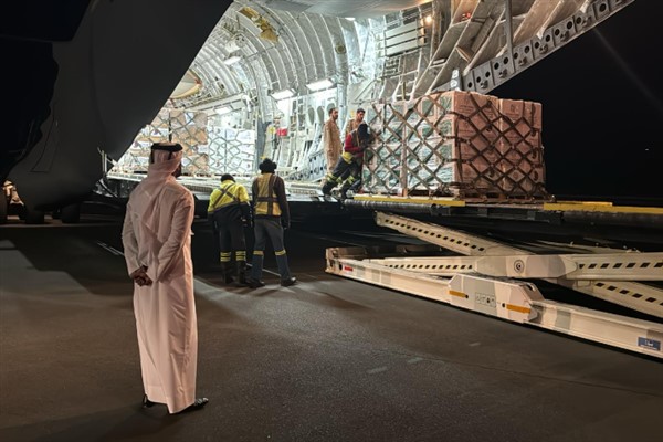 Katar, Namibya’ya 44 tonluk yardım malzemesi gönderdi