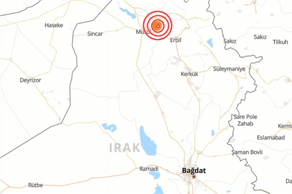 Irak’ta deprem