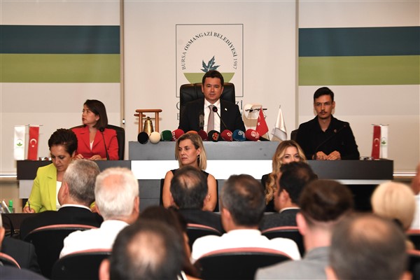 Osmangazi Belediyesi Temmuz Ayı Meclis Toplantısı gerçekleşti