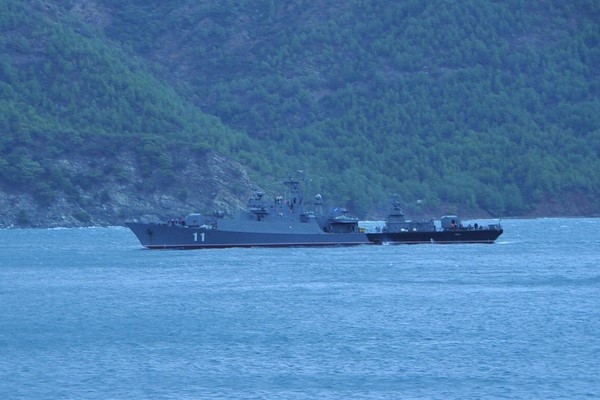 TCG Bandırma, FGS Brandenburg fırkateyni ile eğitimler gerçekleştirdi