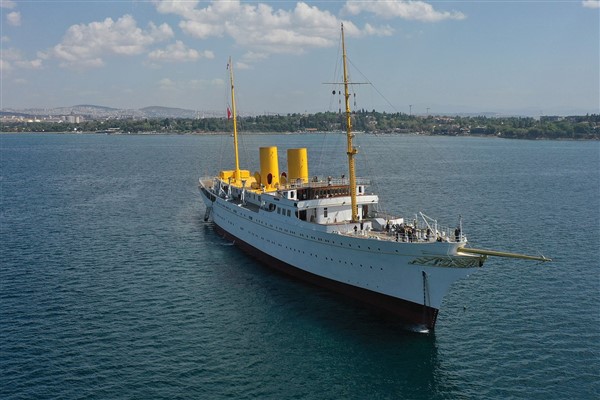 Atatürk’ün manevi yadigarı Savarona deniz kabul testlerine başladı