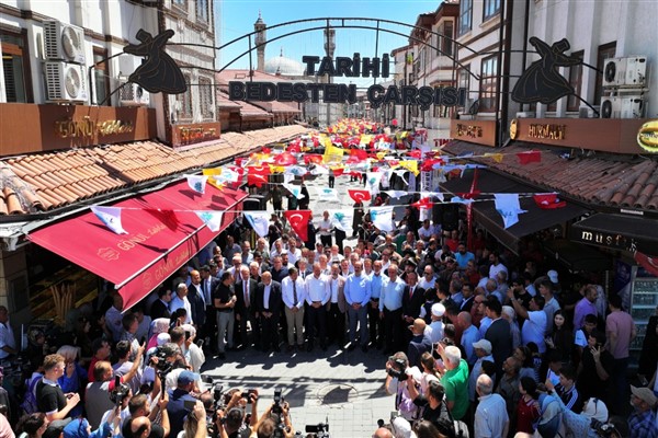 Başkan Altay, 3. Tarihi Bedesten Alışveriş Günleri’nin açılışını yaptı