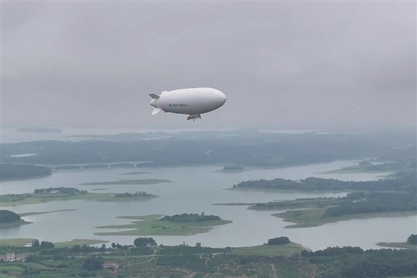 Çin’in AS700 yerli zeplininin deneme operasyonu başladı