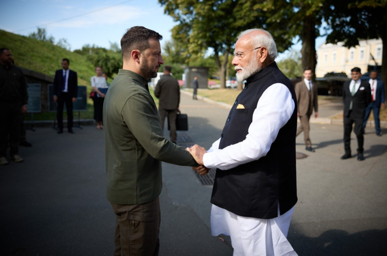 Hindistan Başbakanı Modi, Ukrayna’ya ilk ziyaretini yaptı