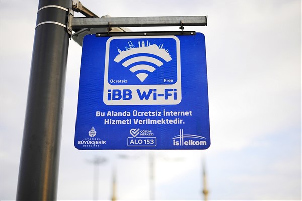 İBB Wi-Fi, İstanbul’un 11 bin 944 noktasında hizmet veriyor