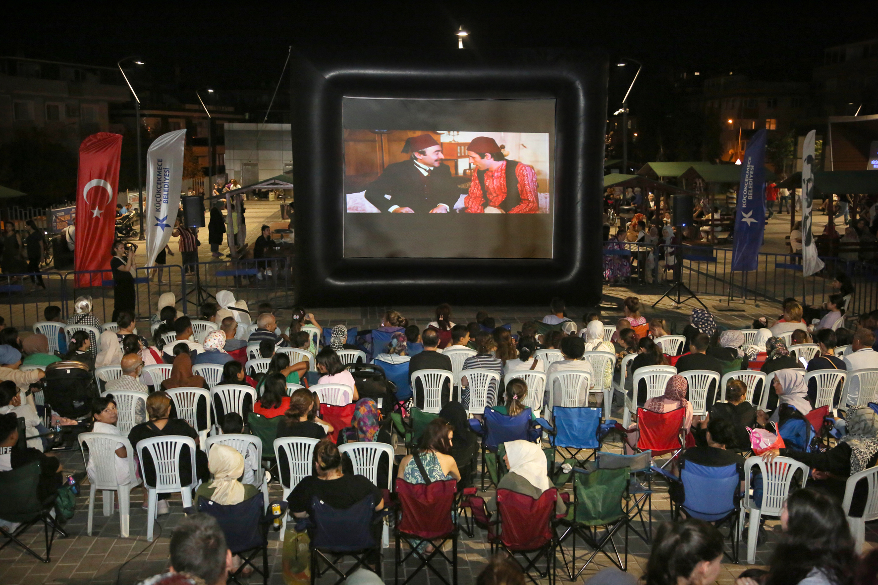 Küçükçekmece’de nostaljik film günleri