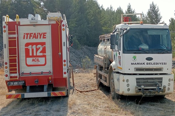 Mamak Belediyesi Bolu’daki söndürme çalışmalarına katıldı