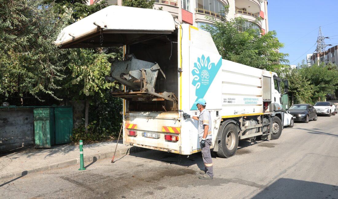 Nilüfer Belediyesi, rutin temizlik