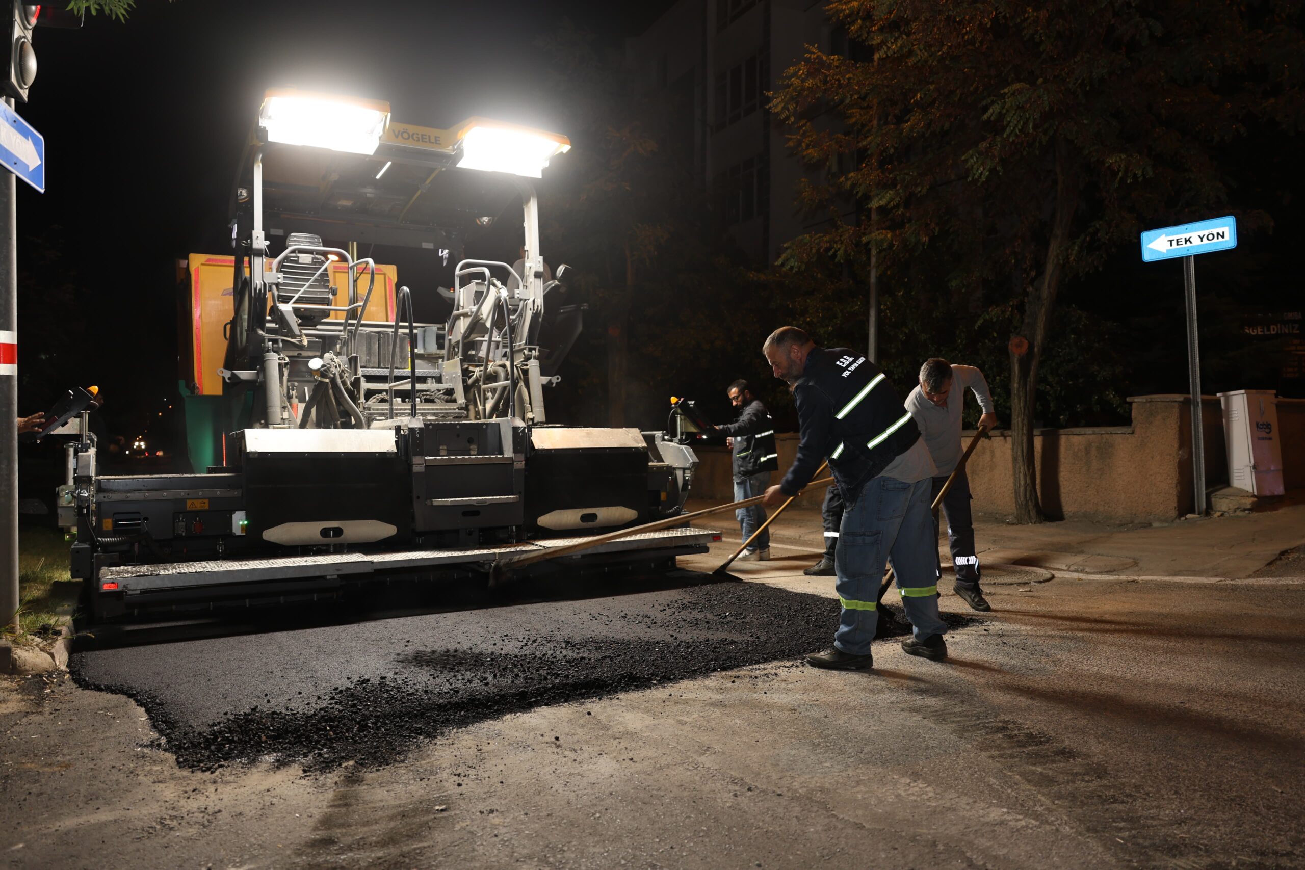 Odunpazarı ilçesi Yaşar Kemal Bulvarı’nda 3 gece yol çalışması yapılacak