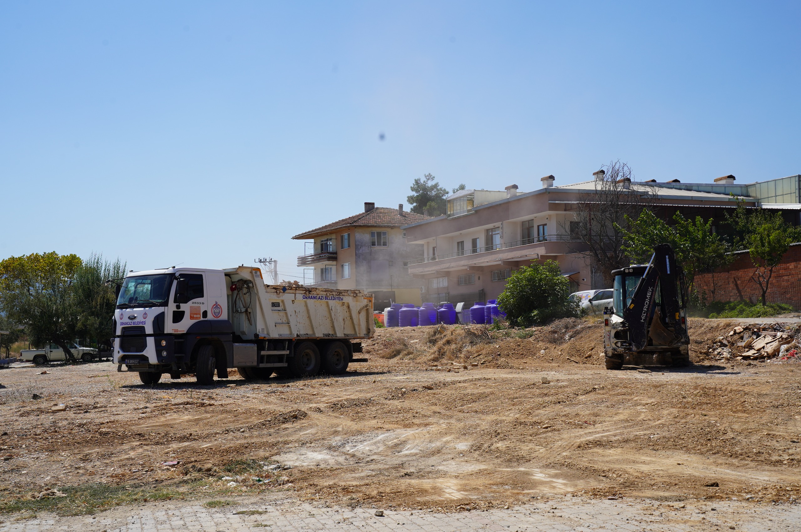 Orhangazi Belediyesi, altyapı çalışmalarına devam ediyor