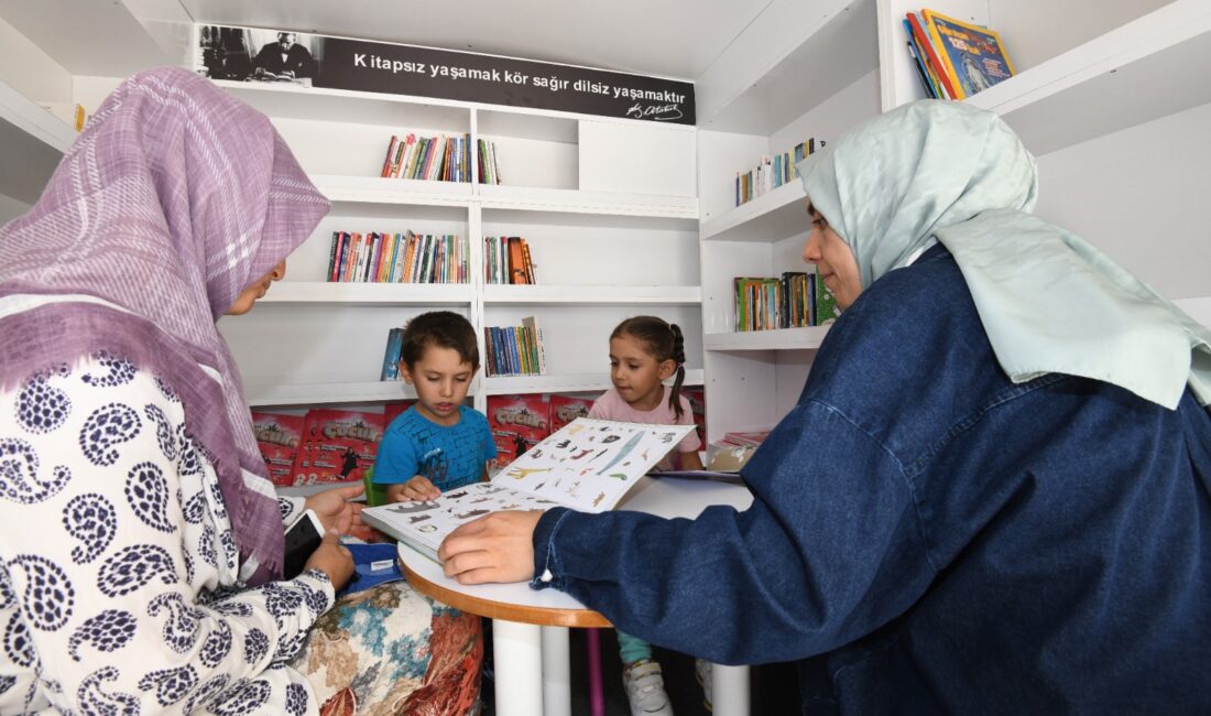 Osmangazi Belediyesi’nin kütüphaneye ulaşmakta