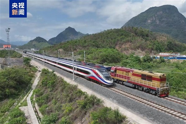 Çin-Laos Demiryolu’nda 10 milyon ton yük taşındı