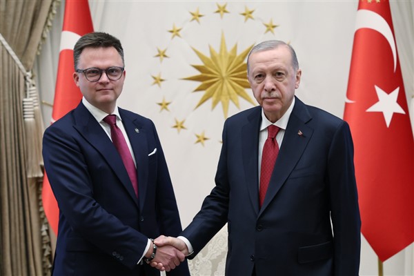 Cumhurbaşkanı Erdoğan, Polonya Meclis Başkanı Holownia’yı kabul etti