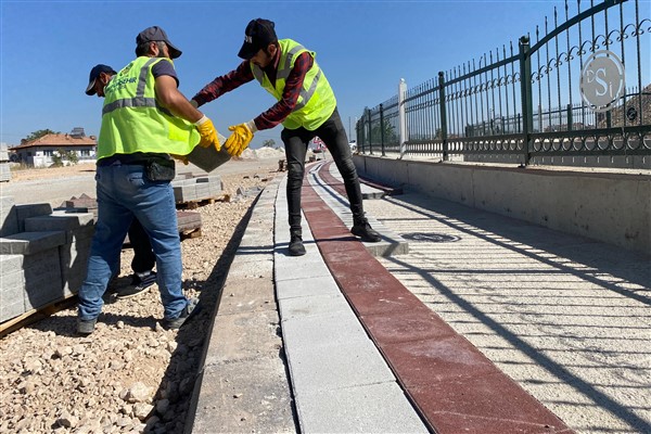 Güney Kuşak yol çalışması devam ediyor