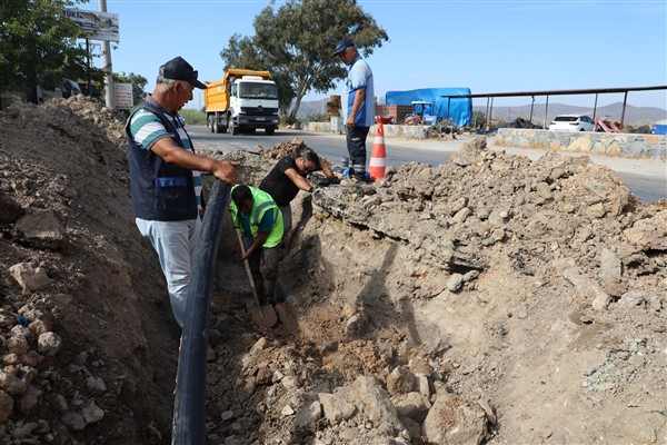 Milas Boğaziçi Mahallesinde kapsamlı çalışma başlatıldı