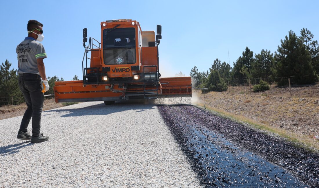 Eskişehir Büyükşehir Belediyesi ekiplerince