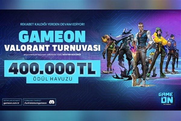 Rekabet kaldığı yerden devam ediyor, ‎GAMEON VALORANT Turnuvası başlıyor