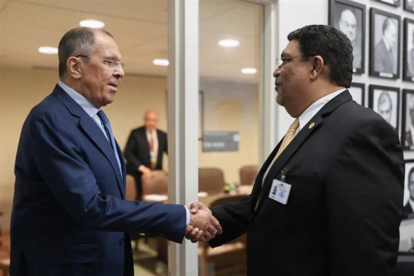 Rusya Dışişleri Bakanı Lavrov, Nikaragua Dışişleri Bakanı Jaentschke ile görüştü