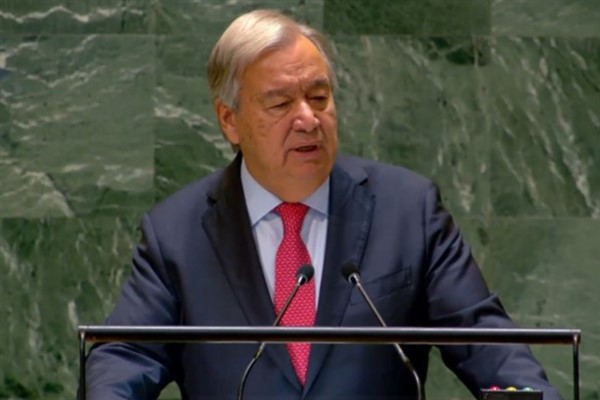 Guterres: Kesinlikle ateşkese ihtiyacımız var