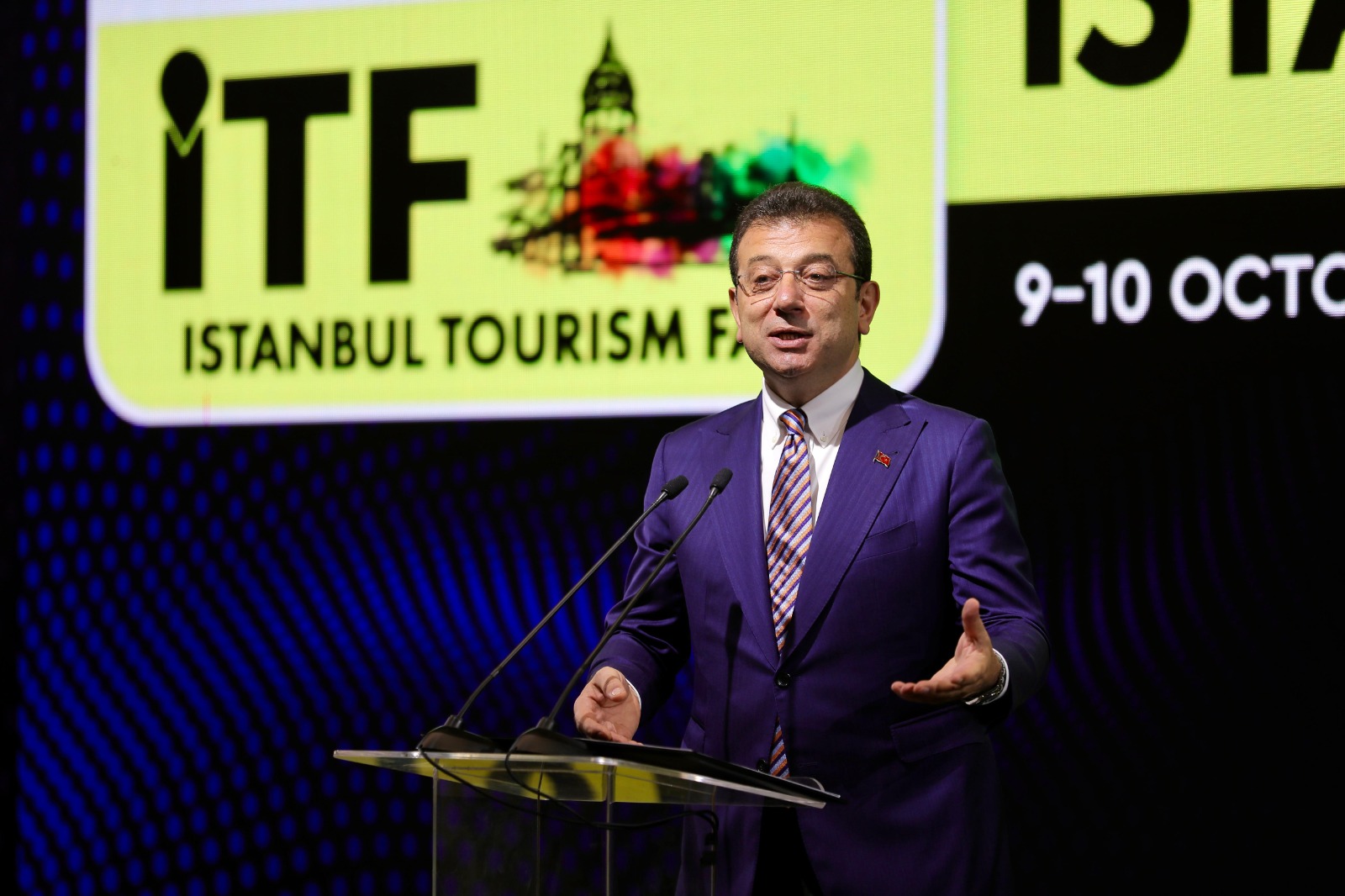 İmamoğlu, İstanbul Turizm Fuarı’nda konuştu