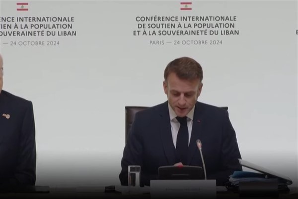 Macron, Lübnan’da ateşkese giden yolu bulmayı amaçlayan konferansı açtı