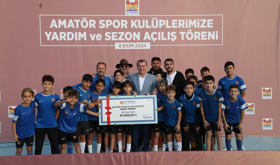 Zeytinburnu Belediyesi’nin amatör futbola