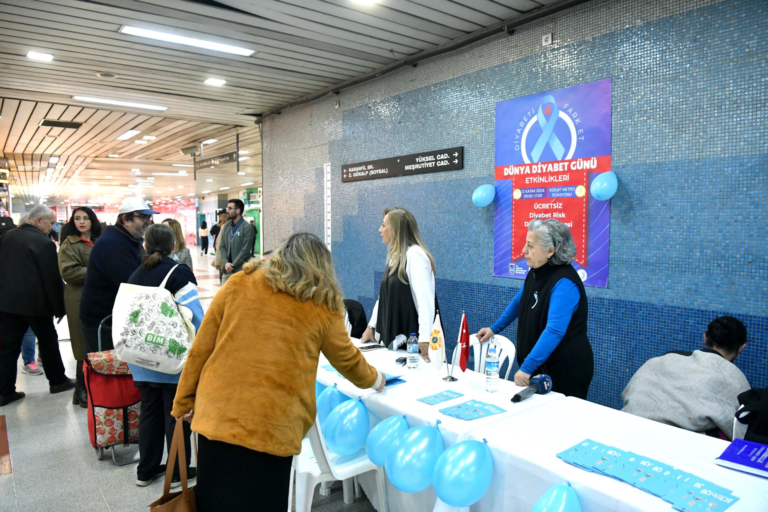 Ankara Büyükşehir Belediyesinden Dünya Diyabet Günü için farkındalık etkinliği