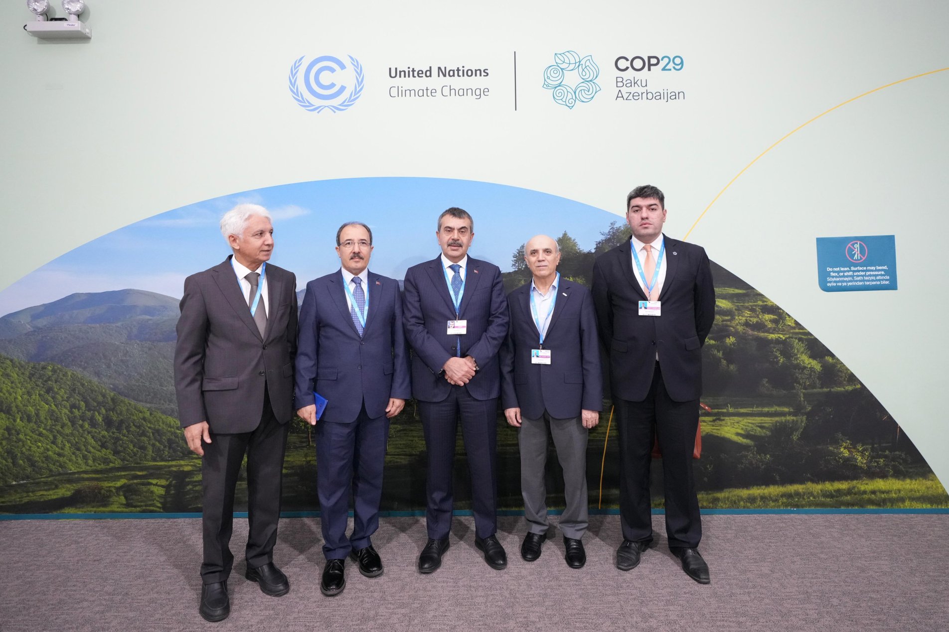 Bakan Tekin, COP29’da katılımcılara hitap etti